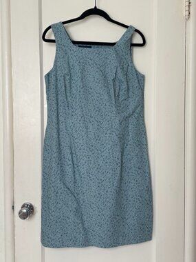 Charter Club Women's Blue and Green Dress